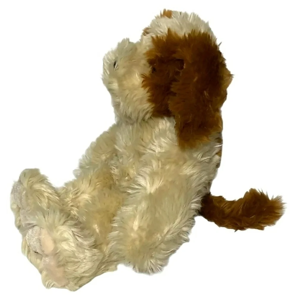 Build-A-Bear Tan Brown Dog Fluffy Puppy Plush Stuffed Animal 16